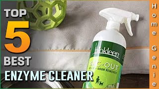 Top 5 Best Enzyme Cleaners Review in 2023  Eliminates Pets Stain amp Odor [upl. by Catherin]