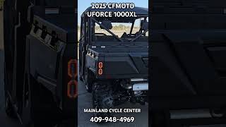 2025 CFMOTO UFORCE 1000XL WALKAROUND IN BLACK SXS utility WORK 1000 RANCH TOUGH [upl. by Kirsteni]