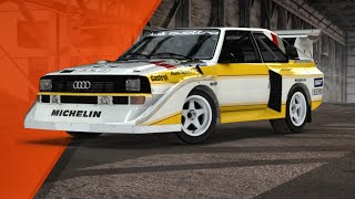 1986 Audi Sport quattro S1 E2  DiRT 4  PURE SOUND  4K [upl. by Liggett842]