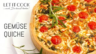 Himmlische Spinat Feta Quiche [upl. by Clyve138]