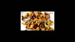 Gobi 65 in Airfryer Cauliflower snack inshorts airfryerrecipes gobi65 indianairfryerrecipes [upl. by Tripp736]