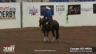 2023 NRCHA Western Derby  Kimes Ranch  Rein Cow Work [upl. by Larisa]