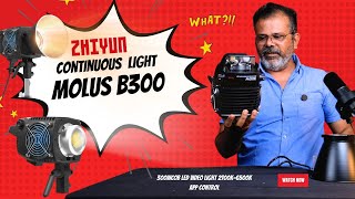 Zhiyun Molus B500 amp B300 COB Light Review Know the Limits before Buying [upl. by Maryjo]