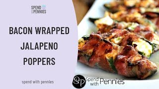 Bacon Wrapped Jalapeno Poppers [upl. by Ferren944]