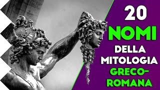 20 NOMI della MITOLOGIA usati OGGI  CuriositàMitiche [upl. by Dirfliw]