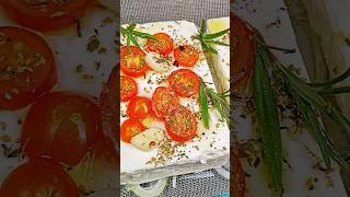 Feta Auflauf mit Tomaten  schnell und einfach rezept fetadaily essen vegetarisch [upl. by Meri]