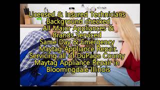 Maytag Repair Bloomingdale IL 6302391236 [upl. by Adnuahsar]