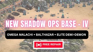 Kixeye War Commanders New Shadow OPS SEPULCHER  Base IV  Free Repair Strategy  Super Easy [upl. by Vihs989]