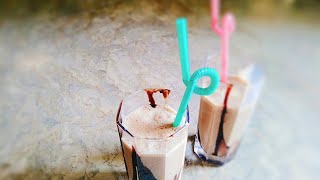 Chocolate Cold Coffee  Evaporated Milk Recipe [upl. by Namya]