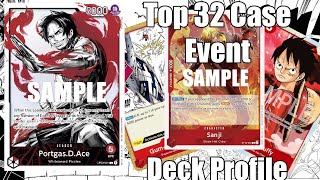 OP05 BEST ACE DECK LIST  One Piece Card Game [upl. by Hewe]