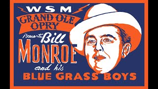 Bill Monroe and his Blue Grass Boys  I’m Not Broke But I’m Badly Bent live  1954 [upl. by Anayik890]