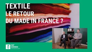 Le textile Made in France atil une chance [upl. by Sabu710]