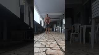 AB whell walking little maraton 14 meters🥵😂😂😂BW 100 kg [upl. by Juliano]