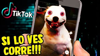 TIKTOK LA APP MALDITA VIDEOS DE TERROR para NO DORMIR😨FANTASMAS PERTURBADORES CORRE trend 2024 [upl. by Itsur]