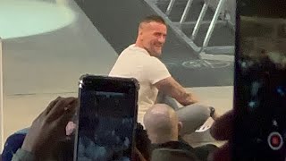 CM PUNK RETURNS TO WWE LIVE REACTION 2023 [upl. by Ayatnahs729]