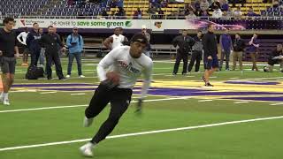 UNI Football Players Try Out for NFL [upl. by Asecnarf93]