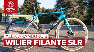 Alex Aranburus Wilier Filante SLR  Team AstanaPremier Techs Aero Bike [upl. by Parrnell]