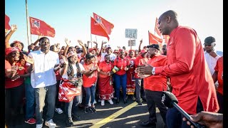 Candidato presidenciavel da Frelimo Daniel Chapo apresentado hoje [upl. by Ynaoj]