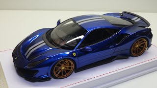 118 IVY Merit Novitec Ferrari 488 Pista Blue TDF [upl. by Acirretahs]