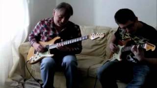 Elliott Randall and Scott Riley  AcmeBarGig Head Case Jam [upl. by Anaeed]