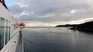 BC Ferries Inside Passage Part 1  Port Hardy to Pine Island [upl. by Talich987]