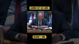 LAVROV NE MARCHE PAS SES MOTS DEVANT L’ASSEMBLÉE DE L’ONU SUR LA CRISE EN UKRAINE [upl. by Gayler]