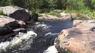 High Falls Hike  Eels Creek near Petrogplyphs Provincial Park [upl. by Sile]