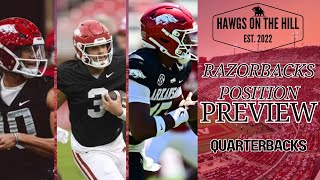 Hawgs on the HillEpisode 8 Arkansas QB Room Breakdown [upl. by Lombard]