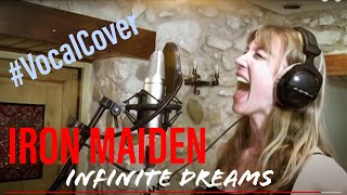 IRON MAIDEN  quotInfinite Dreamsquot vocal cover by Chaos Heidi [upl. by Giaimo]