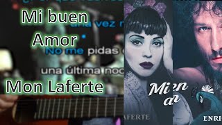 Mi buen amor  Mon Laferte  Karaoke full [upl. by Lilia]