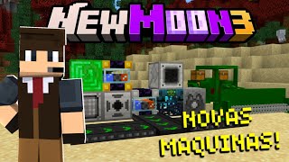 ⚙️ O INCRÍVEL ADDON DE MÁQUINAS PARA O MCPENEW MOON 3 [upl. by Anidal]