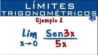 Límites Trigonométricos  Ejemplo 2 [upl. by Armil]