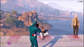 GTA 5 Crazy Ragdolls RED SPIDERMAN VS YELLOW MINION VS RED MINION Euphoria Physics and Funny 59 [upl. by Semajwerdna72]