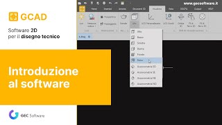 1 Introduzione al software GCAD [upl. by Anidan]