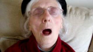 Old lady snoring [upl. by Monica]