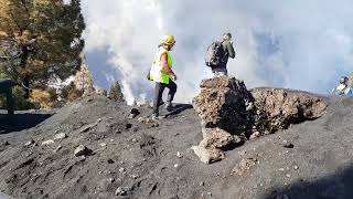 VOLCANO Science La Palma Eruption Close Up October 2021 [upl. by Carlstrom]