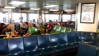 Staten Island Ferry after TD 5 Boro Ride [upl. by Ahsikyt]