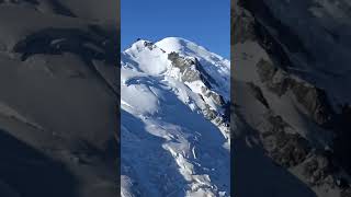 Aiguille du Midi mountains aiguilledumidi love sky montblanc shorts motivation inspiration [upl. by Kcirtapnhoj]