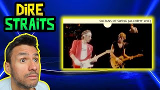 Dire Straits  Sultans Of Swing Alchemy Live REACTION  First Time Hearing It [upl. by Azerila]