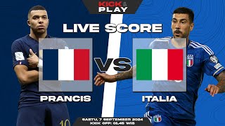 🔴 LIVE SCORE  Prancis vs Italia  UEFA Nations League [upl. by Mcmurry]