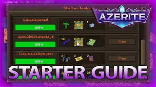 The best way to start out on Azerite RSPS 2024 Starter guide  Giveaway [upl. by Odysseus186]