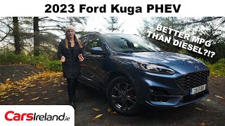 2023 Ford Kuga PHEV Review  CarsIrelandie [upl. by Nore]