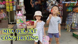 Bé Sumi và Gold Sea Được Mẹ Cho Mua Đồ Chơi Và Quà Vặt Ở Cổng Trường [upl. by Simonetta]