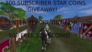 200 SUBSCRIBER STAR COINS GIVEAWAY ENTER BEFORE OCT 6TH 500 FREE STAR COINS [upl. by Nygem675]