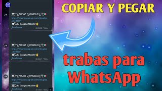 BINARIOS PARA WHATSAPP 2022 COPIAR Y PEGAR  TECLADO PARA GUARDAR Y ENVIAR BINARIOS [upl. by Jerz]