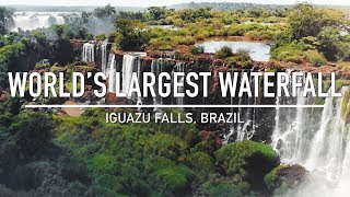 Iguazu Falls Brazil  Cinematic Travel Video  Sony a6500 [upl. by Clyve493]