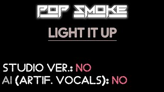 Migos  Light it Up ft Pop Smoke Clean Acapella Powerful AI [upl. by Barnes]