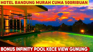 HOTEL MURAH DI LEMBANG BANDUNG‼️ HOTEL INI PUNYA INFINITY POOL VIEWNYA KECE DAN DEKAT TEMPAT WISATA [upl. by Hachmann]