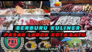 BERBURU KULINER PASAR LARON BATU Mega Lima9 [upl. by Tevis]