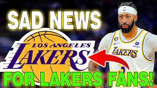 URGENT INJURY UPDATE SAD ANNOUNCEMENT on Complicated Situation for Lakersquot [upl. by Changaris]